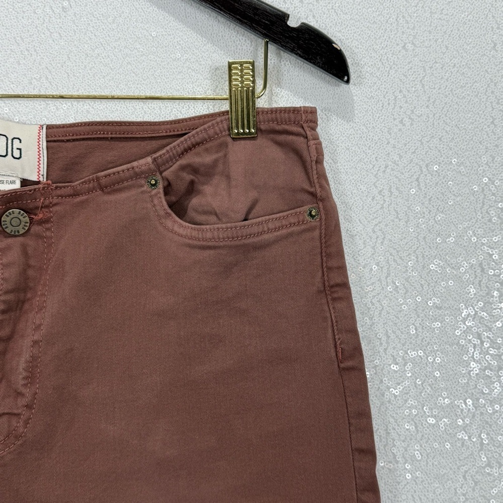 BDG Low Rise Flare Pants in Brown - Picture 8 of 10